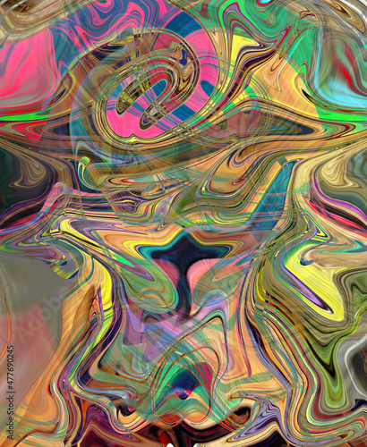 colorful tie dye gradient background illustratio 
