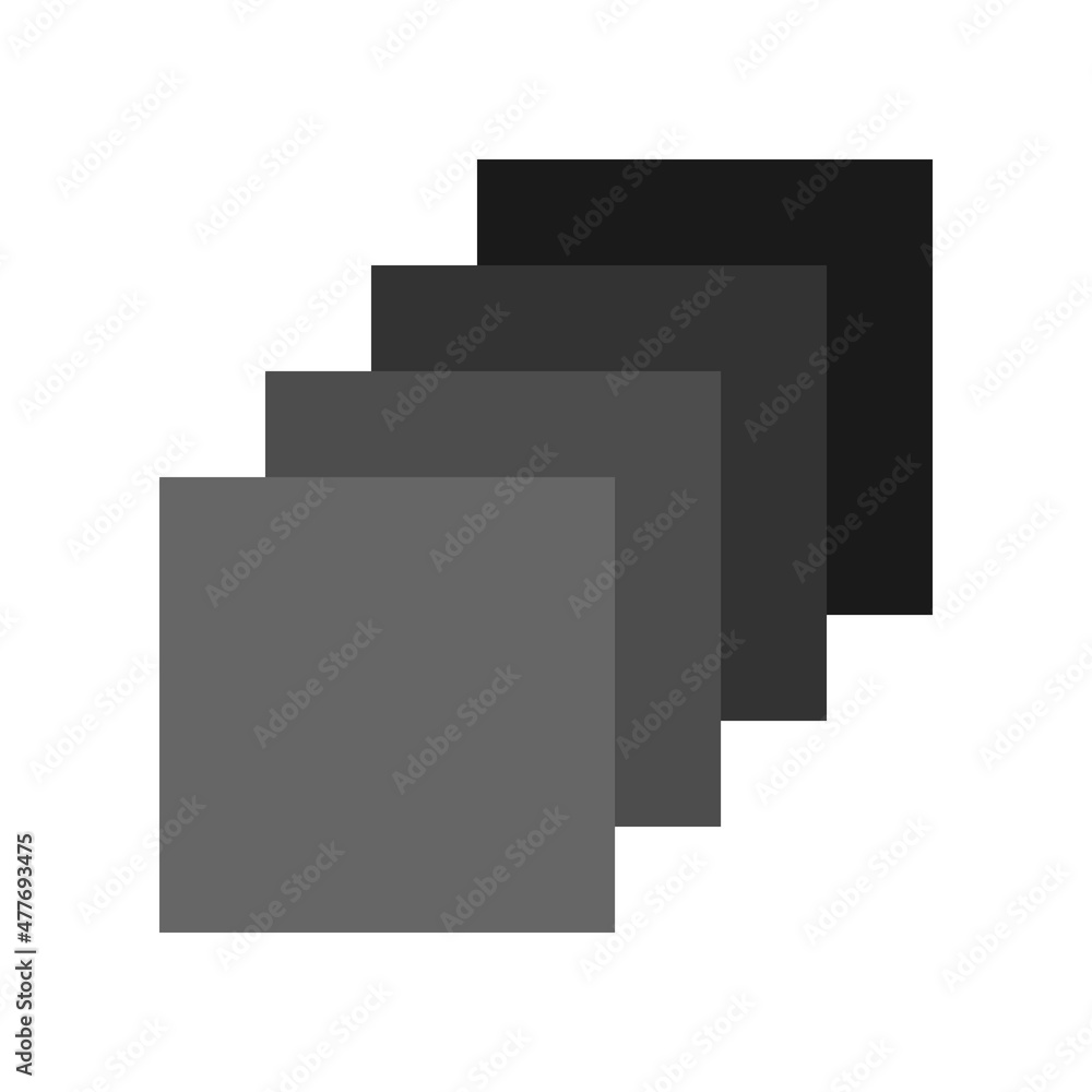 Black palette. Simple pattern. Grey squares icon. Freehand art. Computer paint. Vector illustration. Stock image. Black palette. Simple pattern. Grey squares icon. Freehand art. Computer paint. Vector illustration. Stock image.