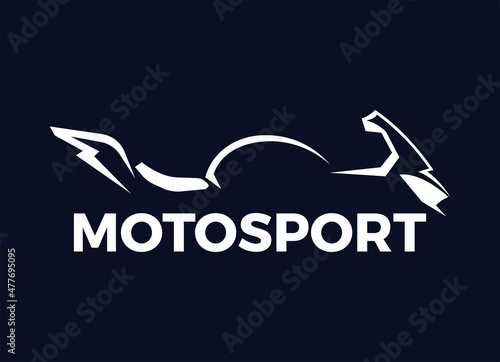 Motorsport Logo Design Template. Vector Logo Designs.