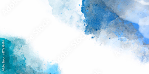 Colorful gradient ink colors wet effect hand drawn canvas background wallpaper.