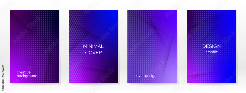 Minimal Poster. Pastel Soft. Blue Gradient Set. Minimal Poster. Pastel Soft. Blue Gradient Set.