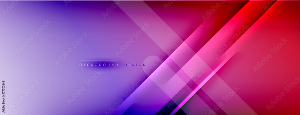 Abstract background - lines composition created with lights and shadows. Technology or business digital template. Trendy simple fluid color gradient abstract background with dynamic Abstract background - lines composition created with lights and shadows. Technology or business digital template. Trendy simple fluid color gradient abstract background with dynamic