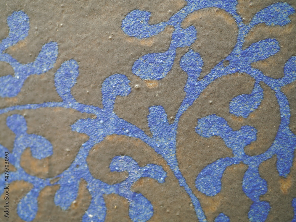 Close-up of the beautiful texture of ceramics, painted in different colors. Close-up of the beautiful texture of ceramics, painted in different colors.