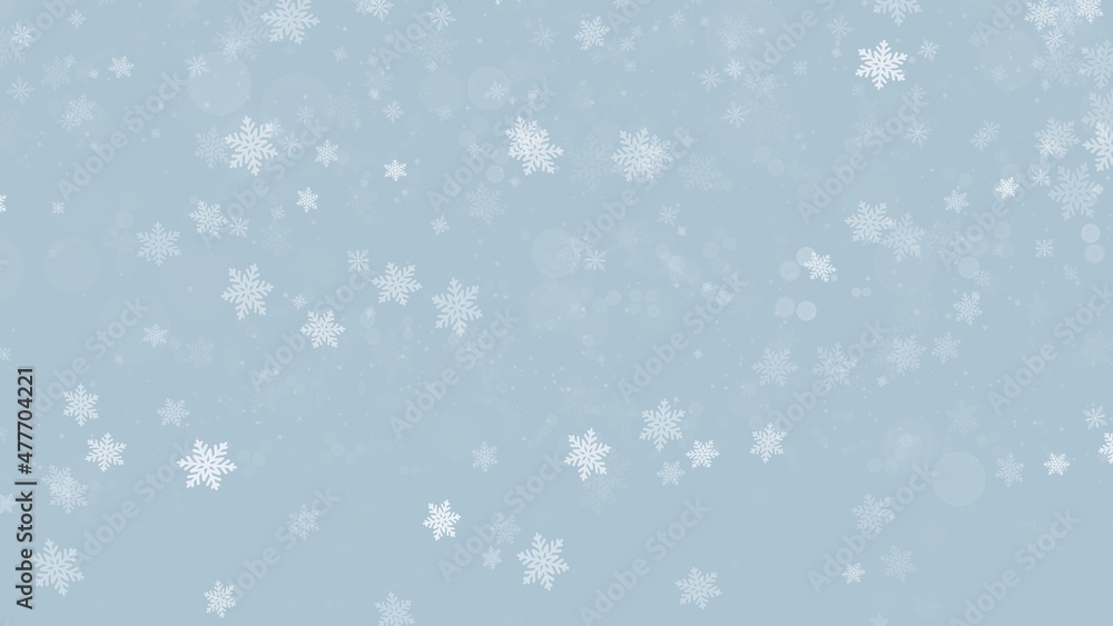 Abstract Backgrounds snow on blue backgrounds , illustration wallpaper