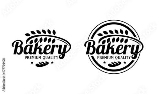 Bakery and patisserie premium logo designs