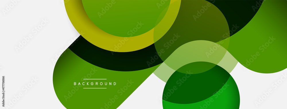 Circle and round shapes abstract background. Vector illustration for wallpaper banner background or landing page Circle and round shapes abstract background. Vector illustration for wallpaper banner background or landing page