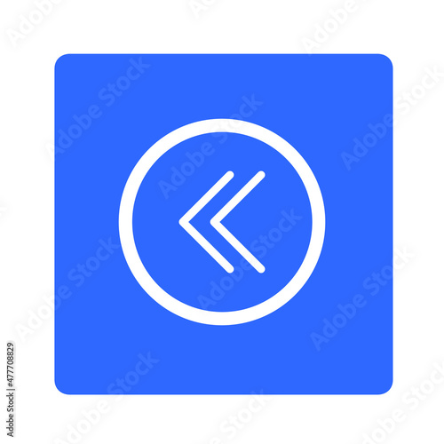 Free Download Go back left arrow icon. Return arrow icon sign symbol in trendy flat style. Left vector icon isolated on white background - GFXLoad