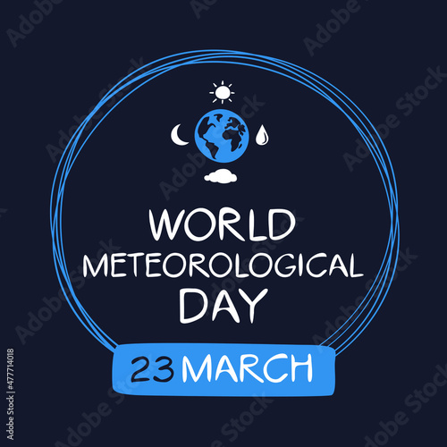 World Meteorological Day, held on 23 March.