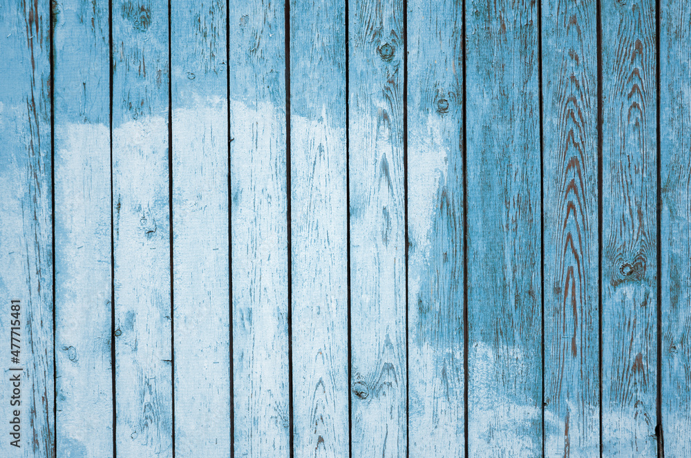 wooden wall, blue background wooden wall, blue background