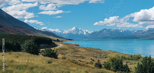 Φωτογραφία lake Pukaki and Mount Cook
