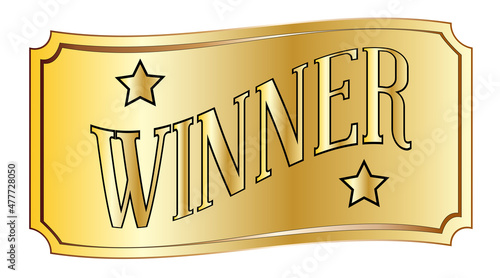 Golden Winner Ticket