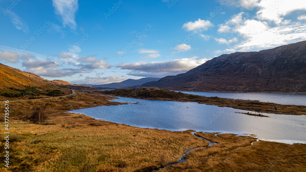 lake in the mountains