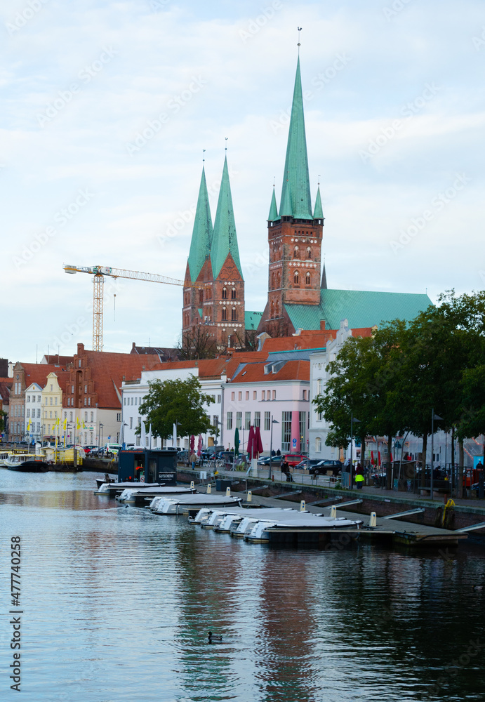 River of thew city of Lubeck