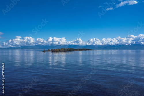 Lake Baikal in the northernmost part