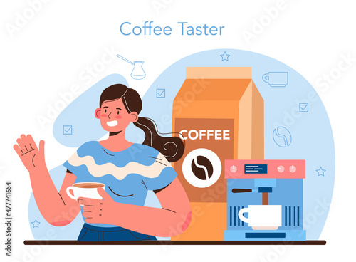 Food critic concept. Professional writer making review and ranking causine.