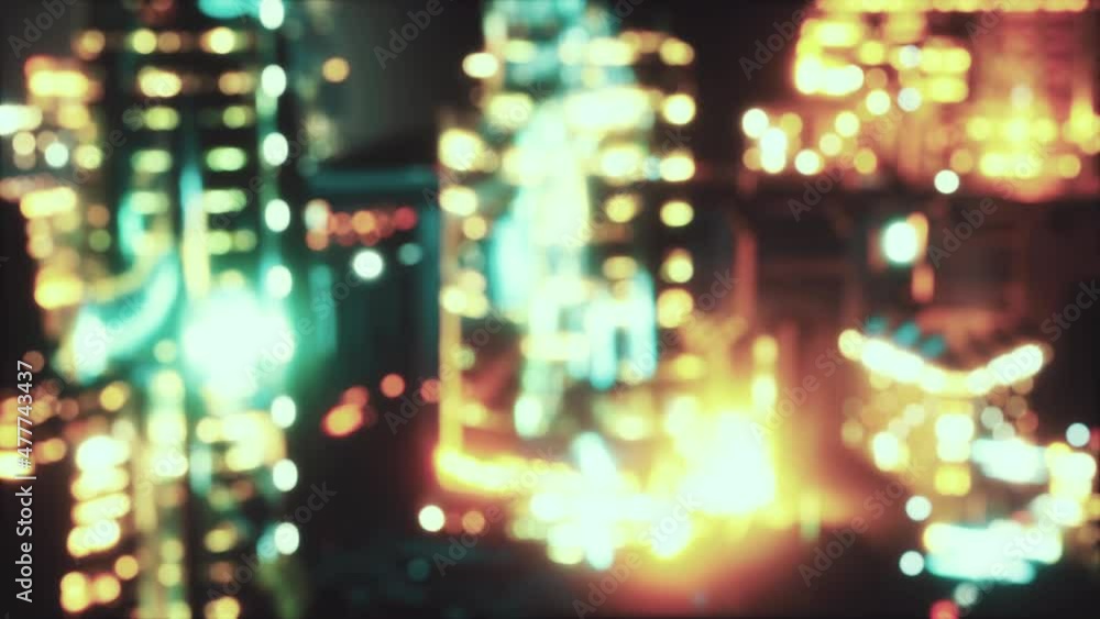 defocused background of city night light blur bokeh defocused background of city night light blur bokeh