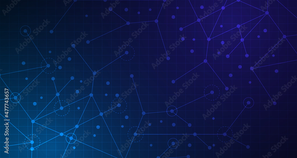 Abstract futuristic technology connection digital data background EP.16