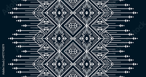 geometric vertical seamless pattern white abstract ethnic design Indigenous EP.5 photo