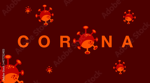 Omikron variation Covid 19 Corona Virus variant PANDEMIC 3D Illustration Omicron