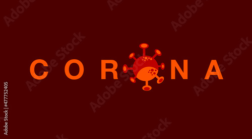 Omikron variation Covid 19 Corona Virus variant PANDEMIC 3D Illustration Omicron