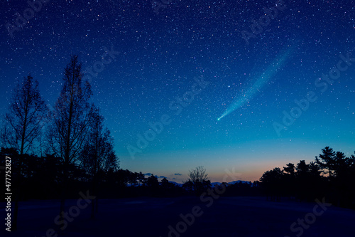 Fototapeta Naklejka Na Ścianę i Meble -  彗星