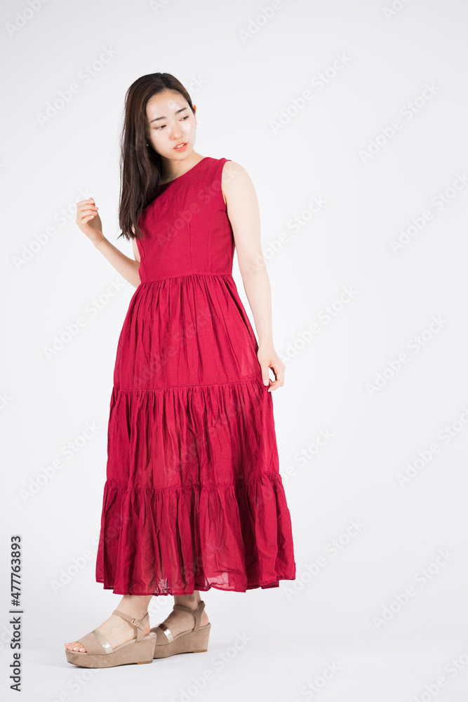 Woman in Red Dress Woman in Red Dress