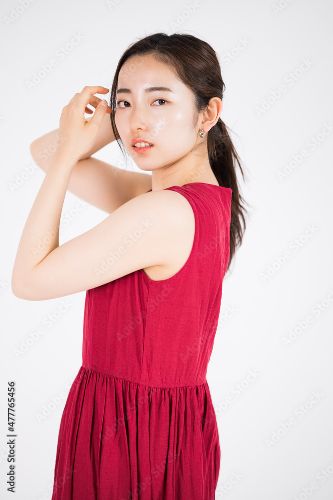 Woman in Red Dress Woman in Red Dress