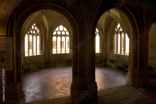 Bebenhausen Abbey (Kloster Bebenhausen), Germany: decorative gothic windows