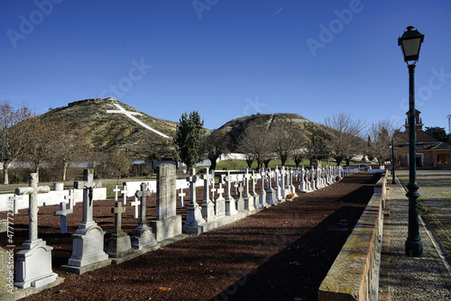 Spanish Civil War cemetery in Paracuellos Del Jarama photo