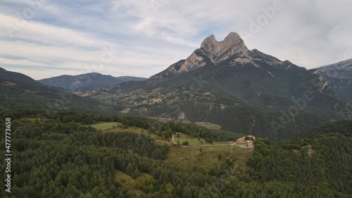 Pedraforca is a mountain in the Pre-Pyrenees, located in Parc Natural del Cadí-Moixeró