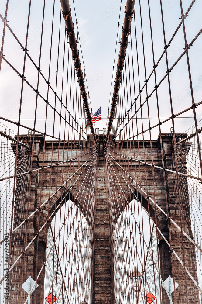 Fototapeta premium Puente de Brooklyn