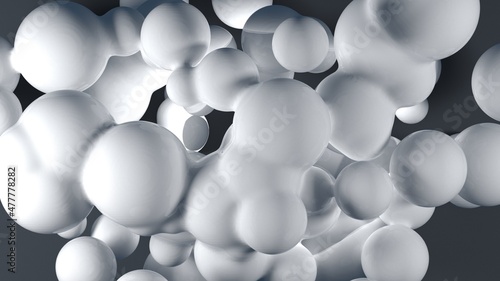 Metaballs Abstract Background