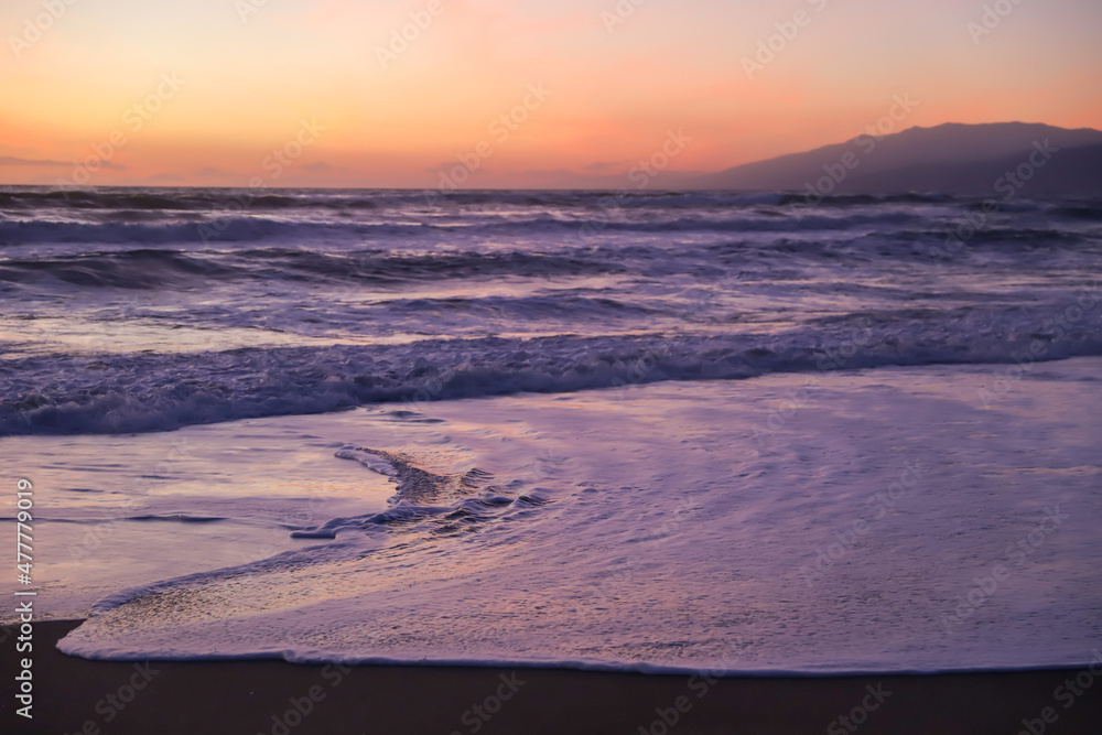 Fototapeta premium Nature beach sunset wallpeper
