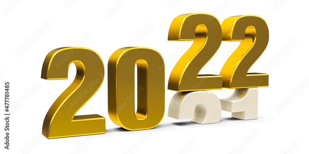 Gold New year 2021-2022 Gold New year 2021-2022