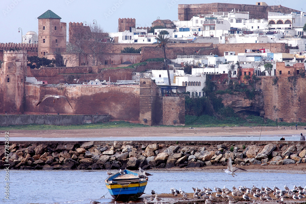 Obraz premium Oudayas Kasbah in Rabat the capital of Morocco
