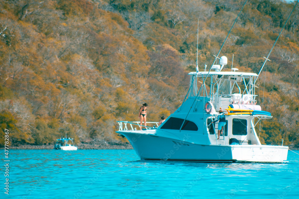 fishing boat in the sea fishing boat in the sea