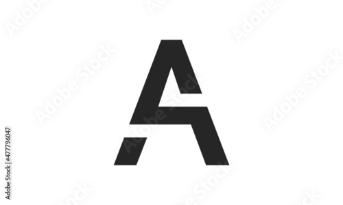 letter a logo vector design template