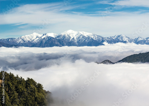mountains in the fog © Eric
