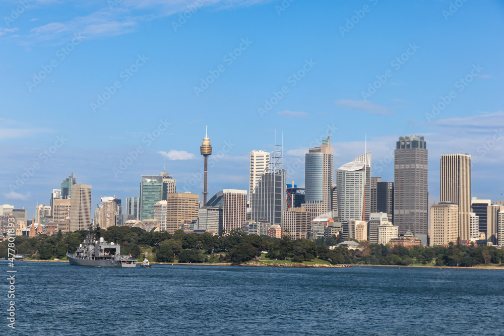 Sydney Cityscape from Sydney Harbour