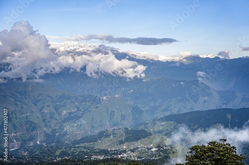View from the top of Khaliya top, Munsiyari, Uttarakhand, India