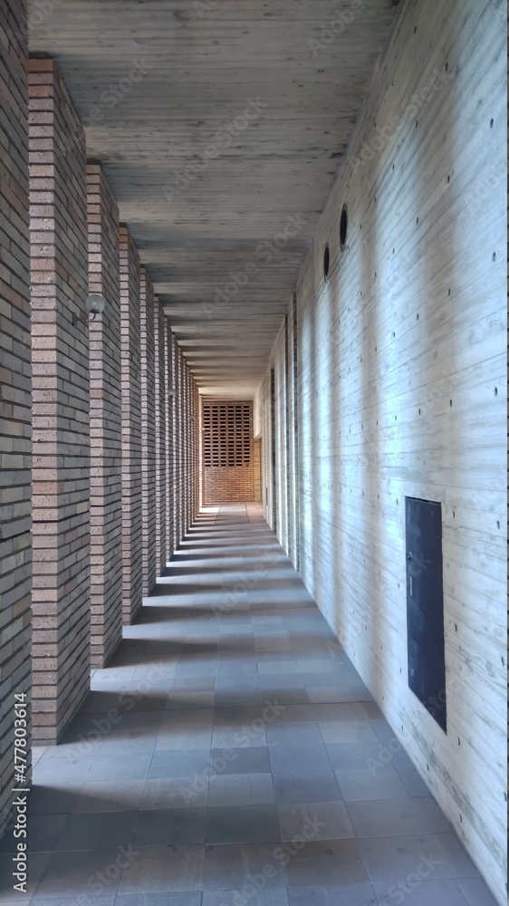 corridor in the old building