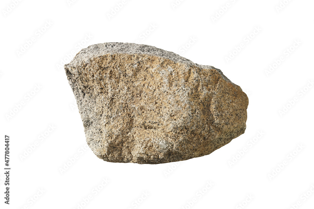 Large Granite Stone for Outdoor Garden Decoration isolated on white background. Large Granite Stone for Outdoor Garden Decoration isolated on white background.