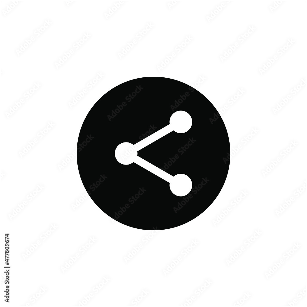 Share icon with square and arrow vector illustration on white background Share icon with square and arrow vector illustration on white background