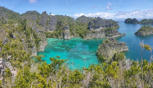 One of the famous tourist destinations is Telaga Bintang which is located in Raja Ampat, West Papua