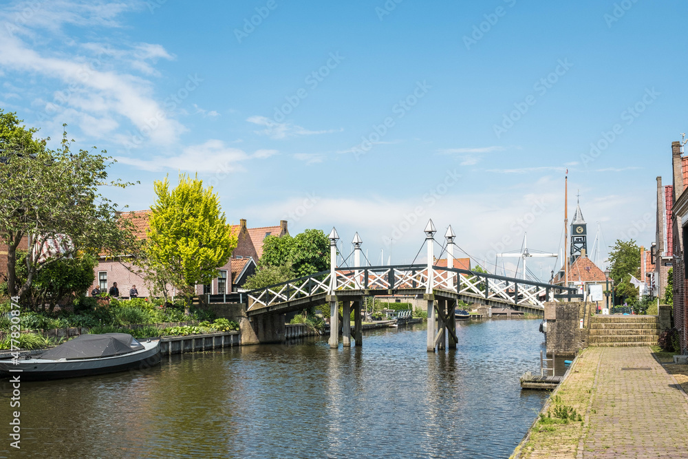 Hindeloopen, Friesland province, The Netherlands