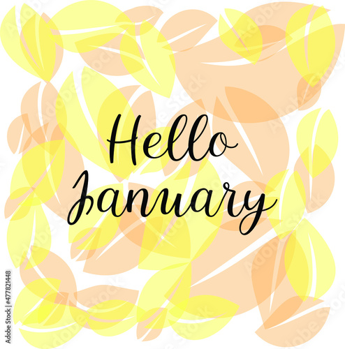 Hello January Poster