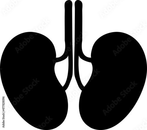 kidneys icon. sign design on white background..eps