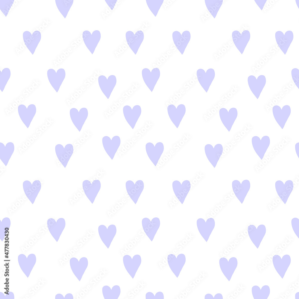 Seamless vector pattern with a heart on an on-trend purple background.Minimalistic,animalistic print in Very Peri in doodle style.Design for textiles,wraprapping paper,packaging ,web,scrapbook. Seamless vector pattern with a heart on an on-trend purple background.Minimalistic,animalistic print in Very Peri in doodle style.Design for textiles,wraprapping paper,packaging ,web,scrapbook.
