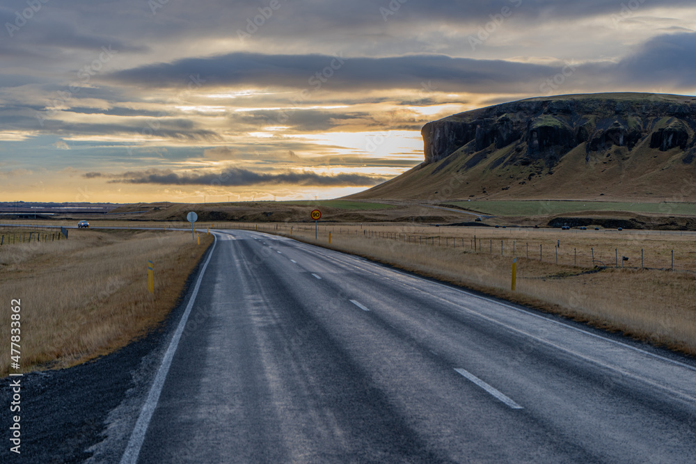 road in the Iceland