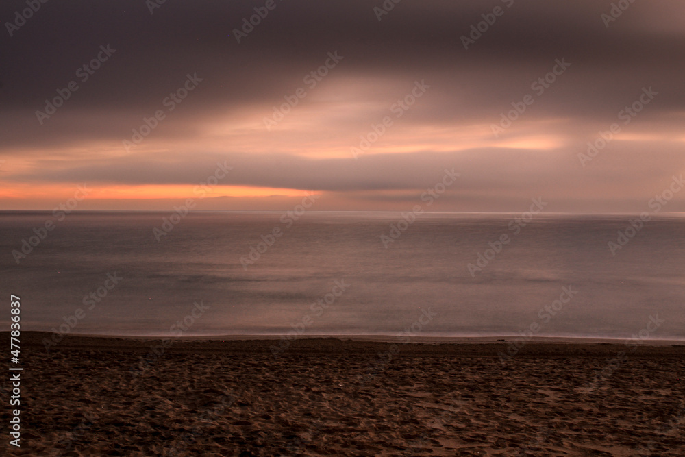 Sunrise on the beach in Arenales del Sol, Alicante Sunrise on the beach in Arenales del Sol, Alicante